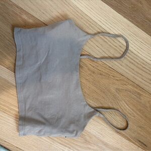 Pull&Bear Light Gray/Brown Top